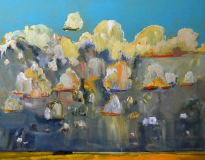 Painting B by Gregory Hardy, Darkness and Light (2013)